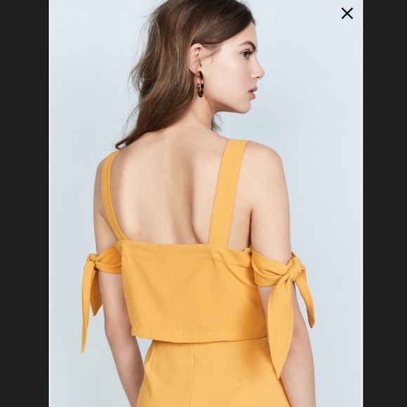 NWT Anthropology Moon River Marigold Top - Picture 3 of 8